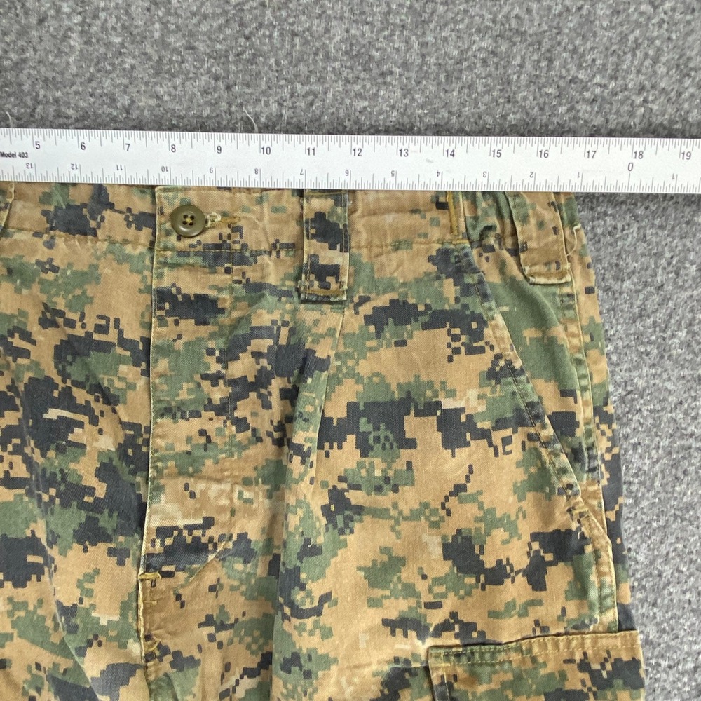USMC FROG Woodland MARPAT Combat Trousers Mens M-R Green‎ Camo USA Military - Picture 11 of 14